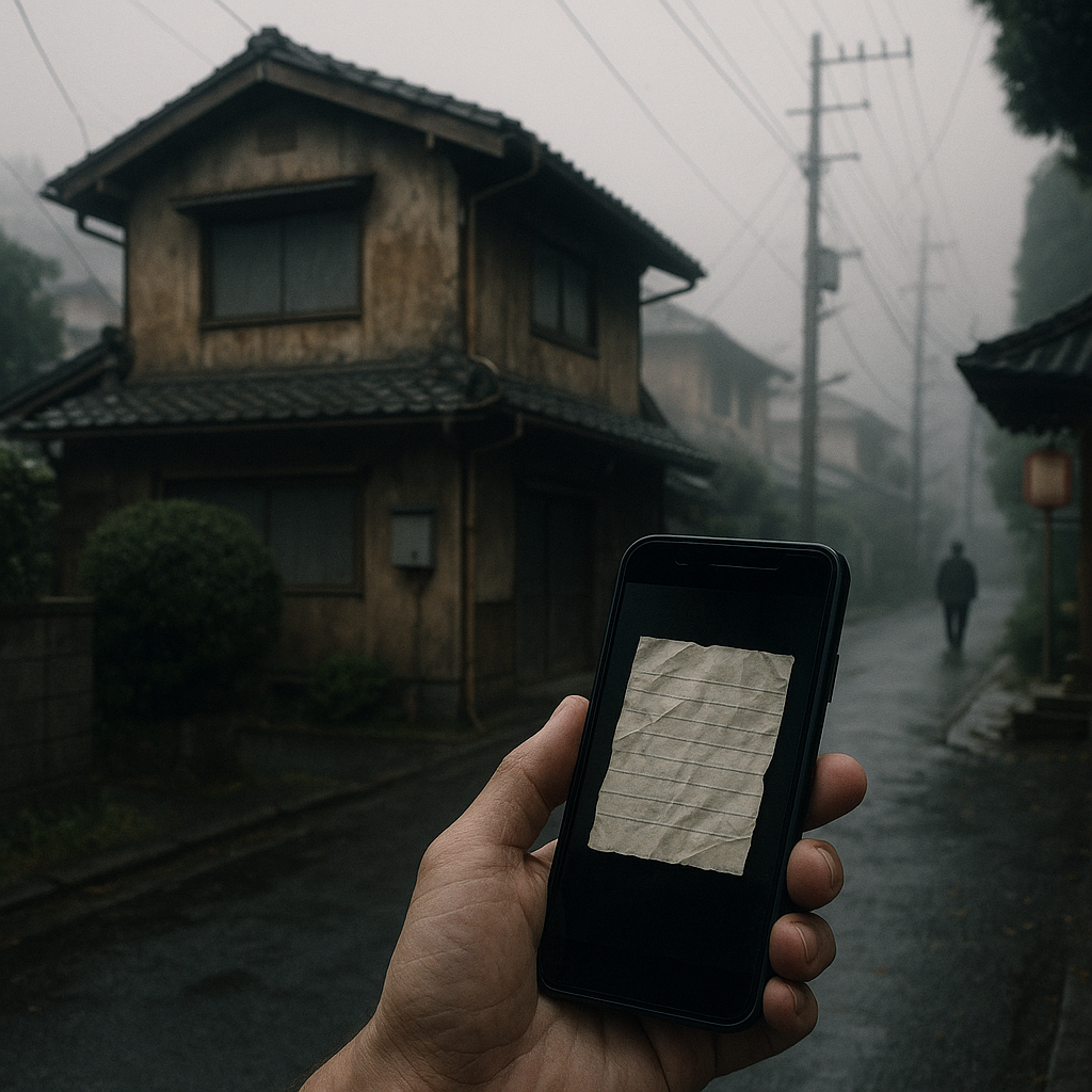 見知らぬメモの行方のイメージ