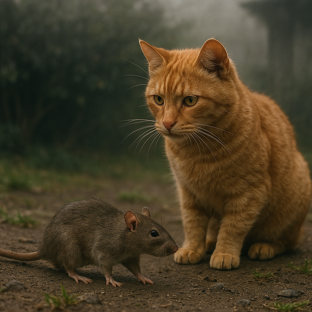 トキソプラズマの話のイメージ
