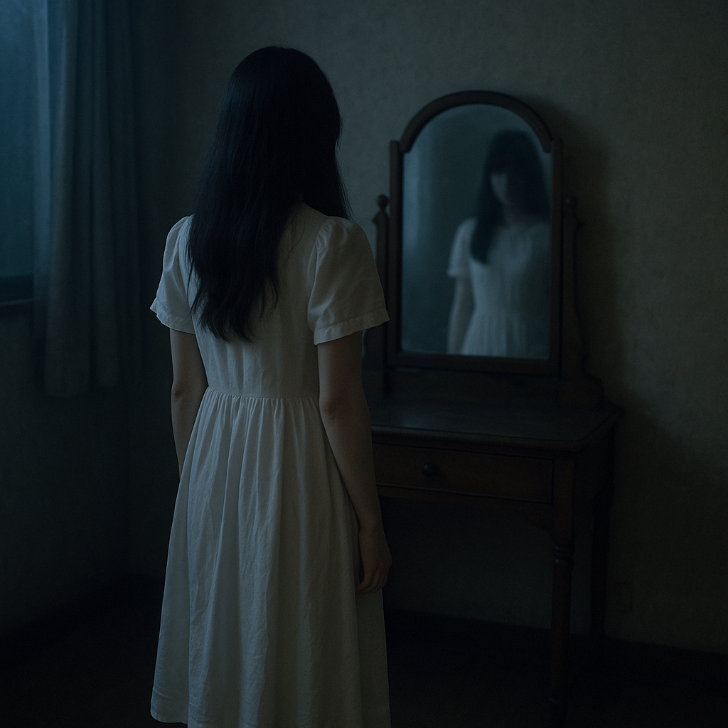 白いワンピースを着た女のイメージ