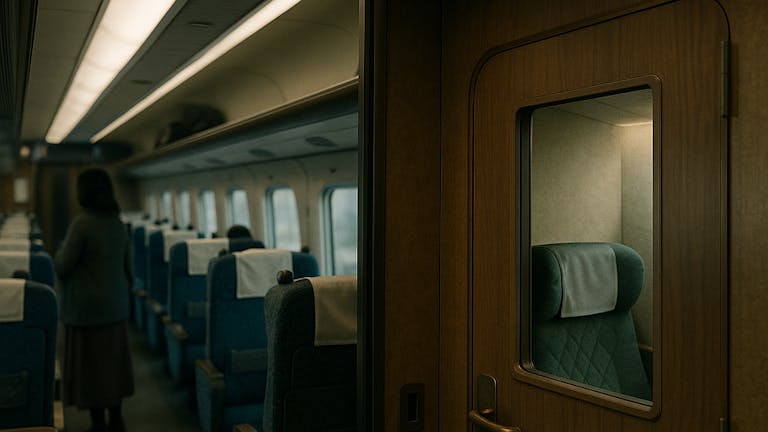 新幹線のグリーン個室で怪事件(上)