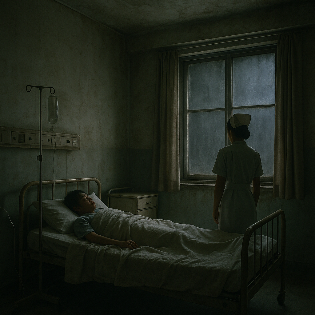 呪われた病室のイメージ
