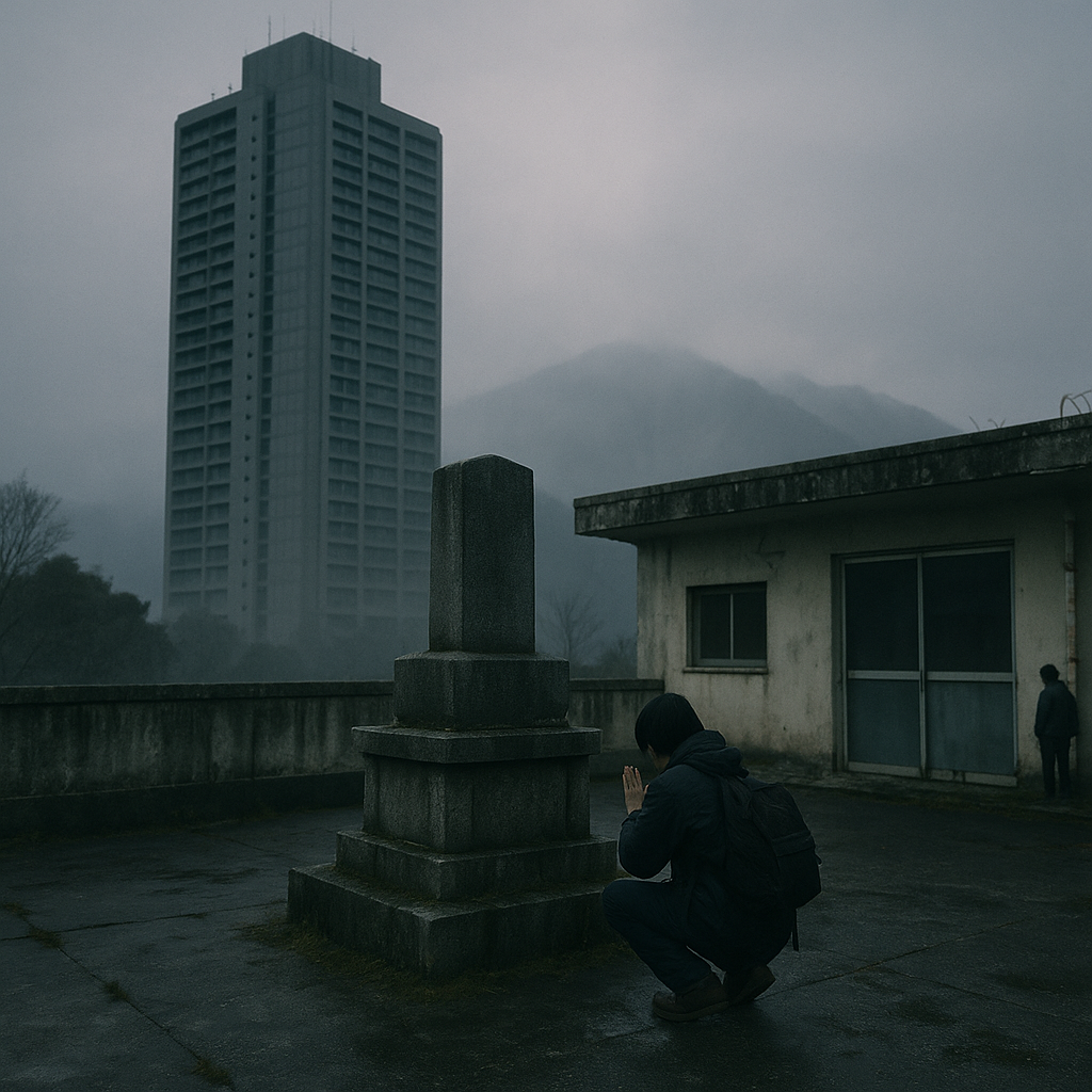 山の静寂に潜む影のイメージ