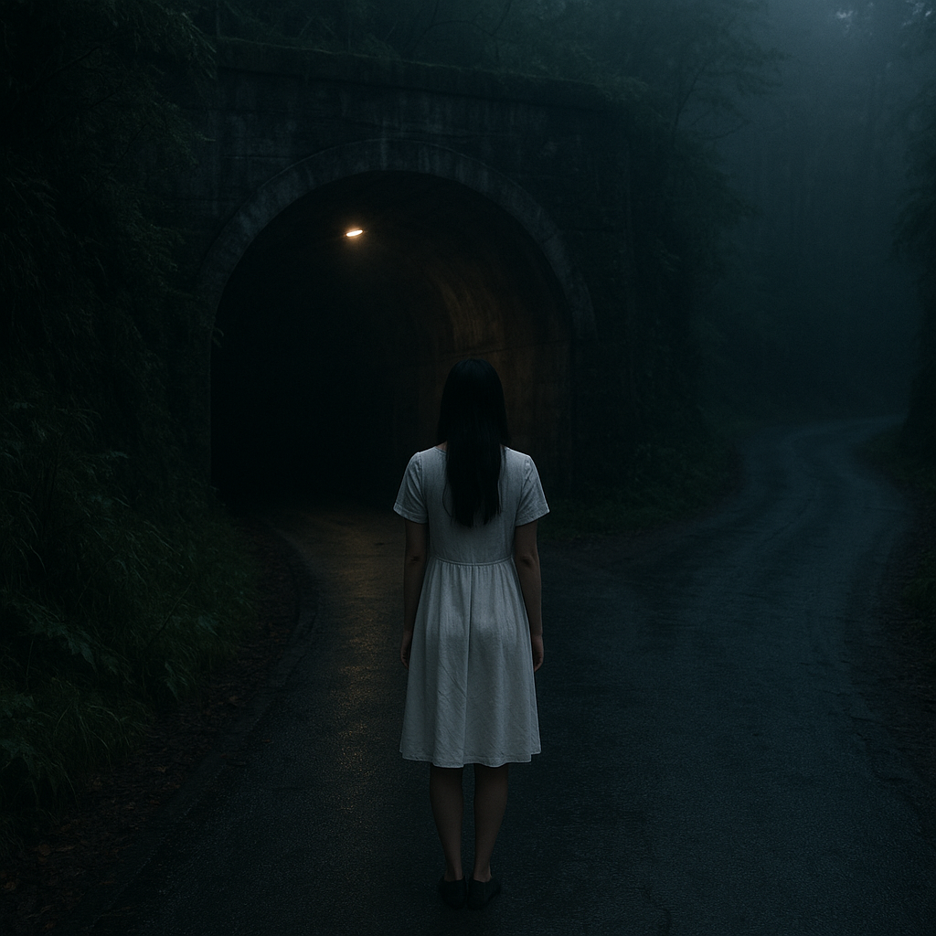 白いワンピースの女のイメージ