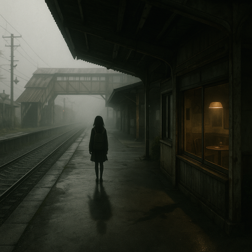 駅の影の話のイメージ