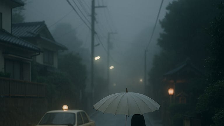 パラソルぐらいの傘