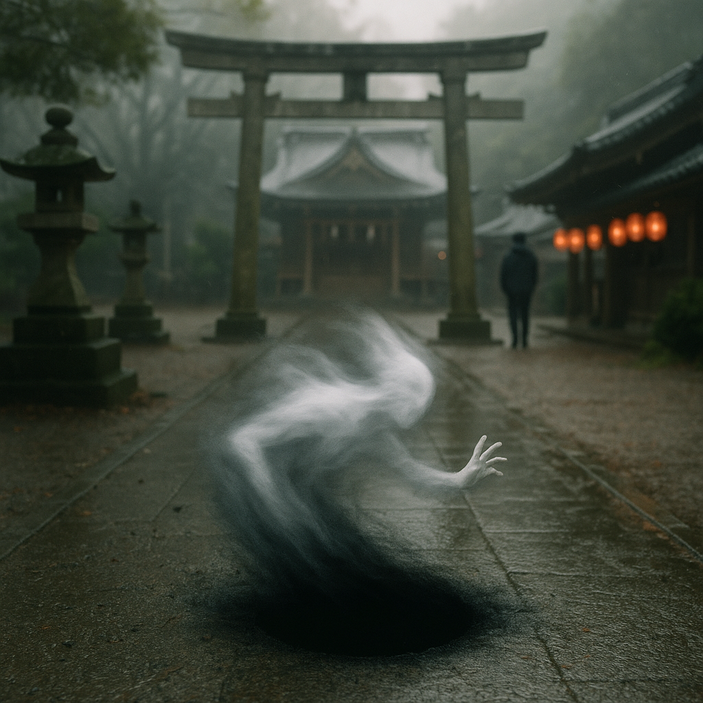 引き込まれる霊