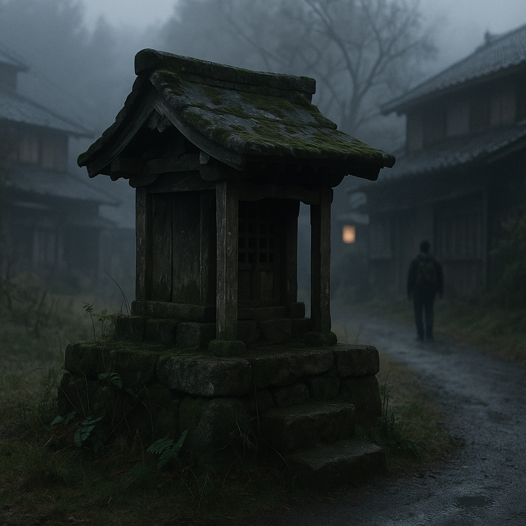 村の祠の話のイメージ