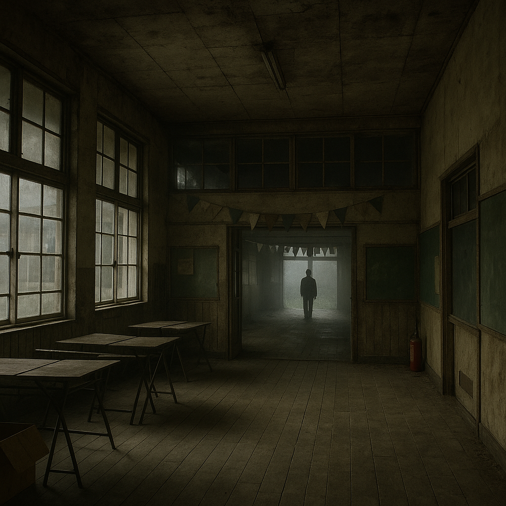 倉庫の声の話のイメージ