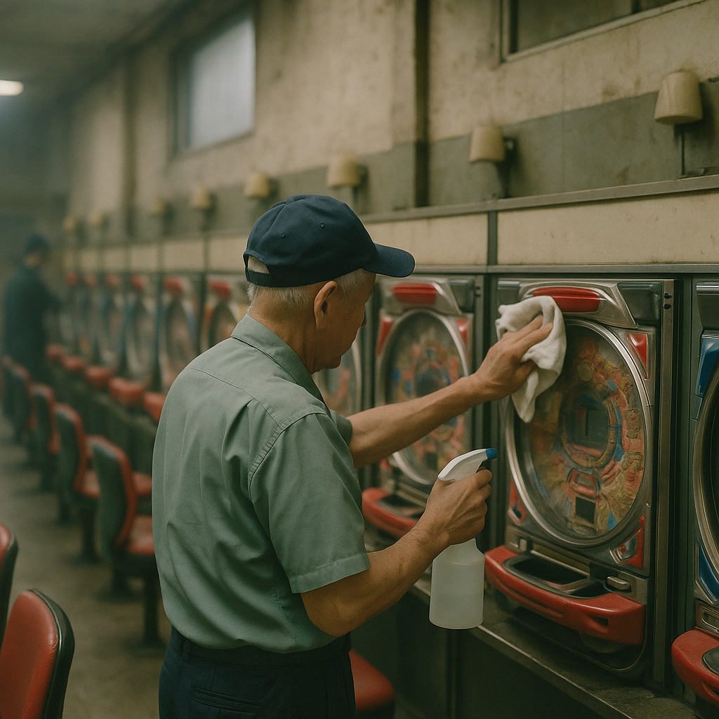 台清掃のイメージ