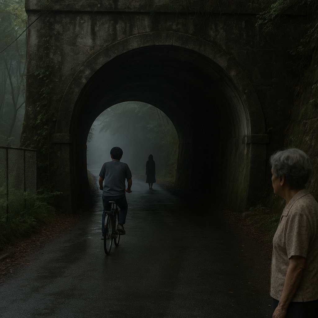 ついてきた女のイメージ