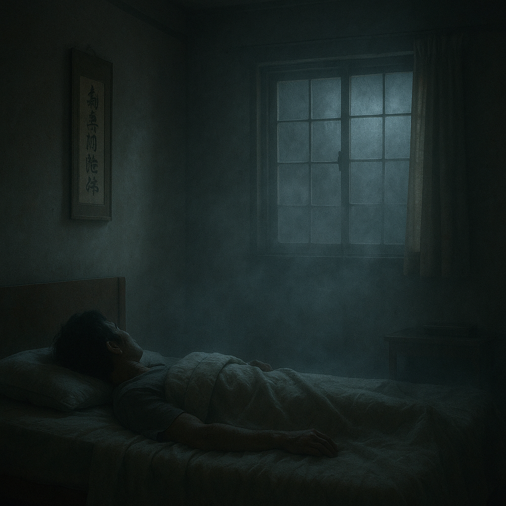 金縛りのイメージ