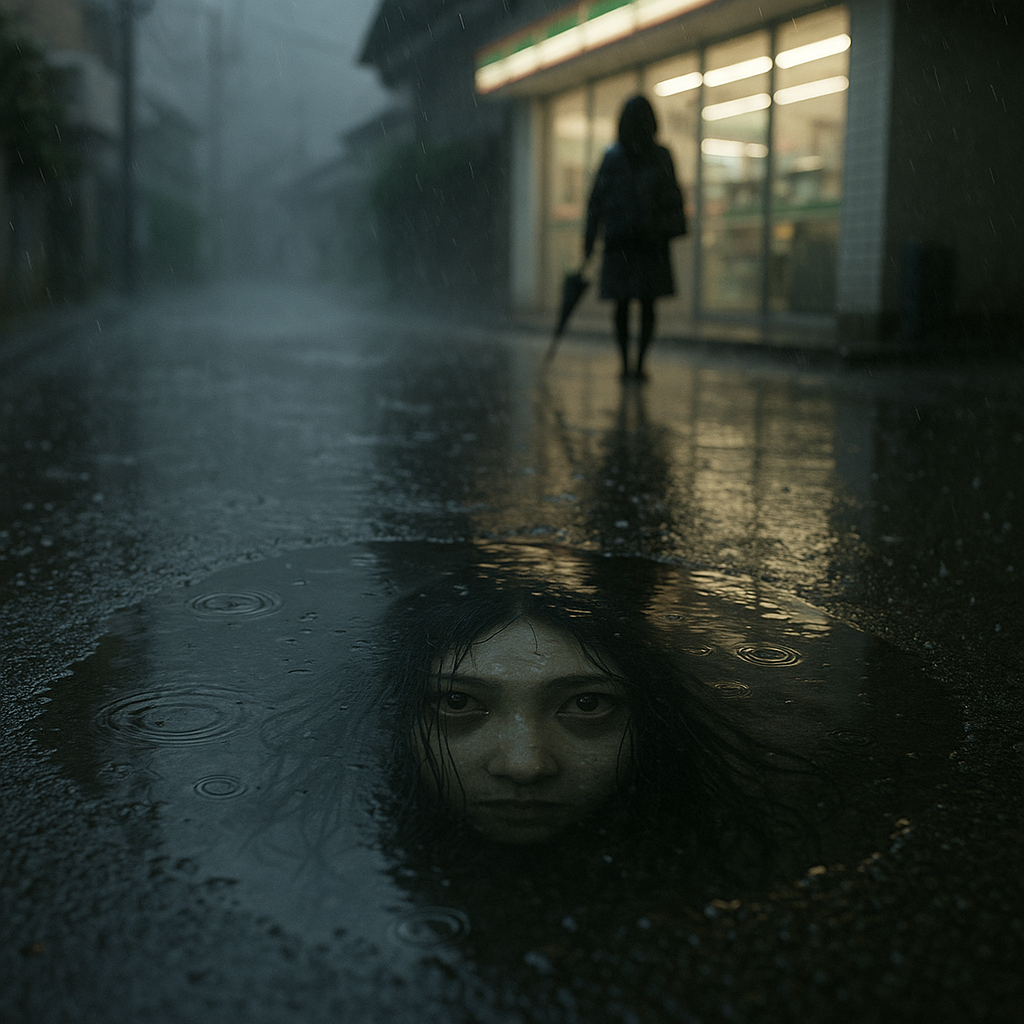 水溜まりのイメージ