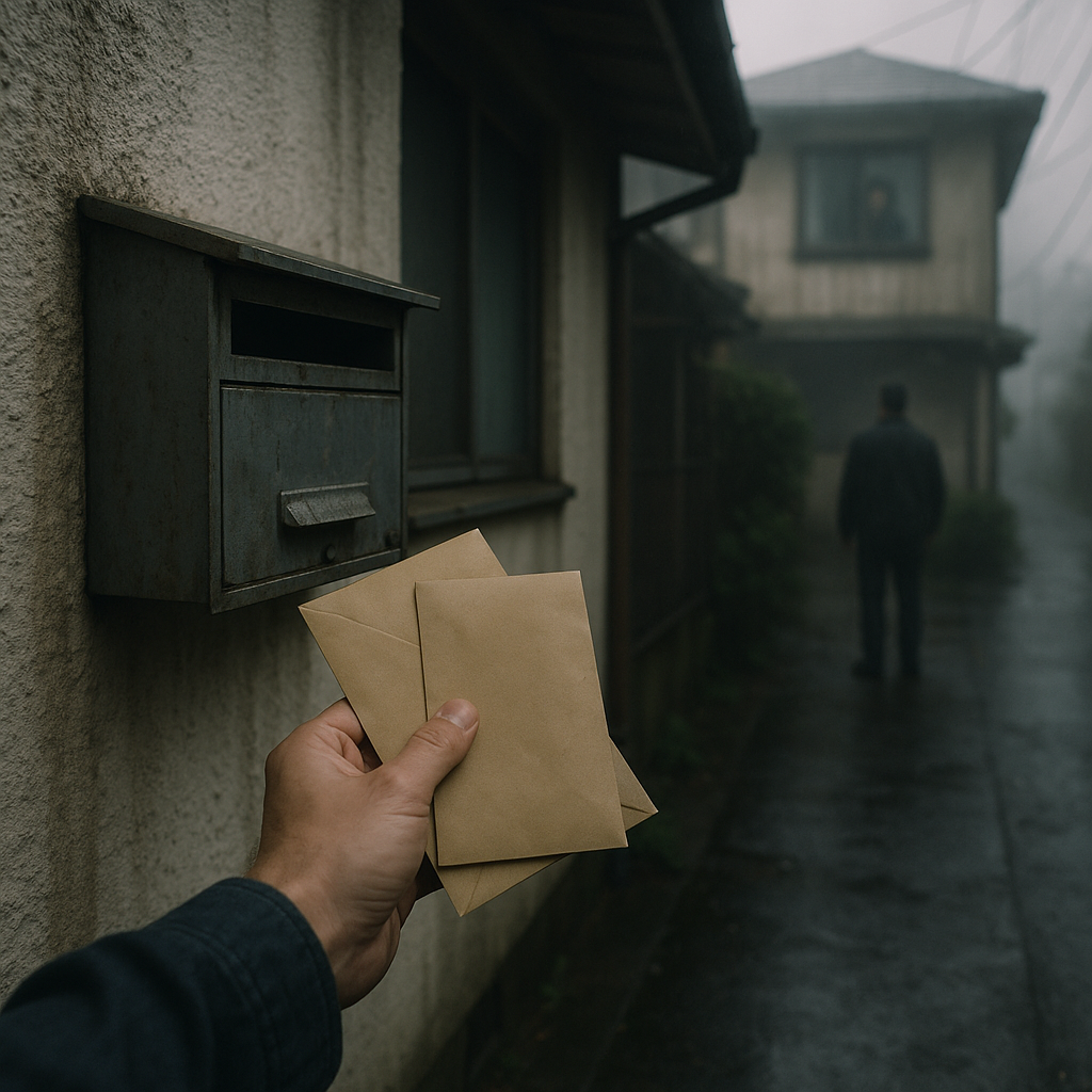 隣人の視線のイメージ