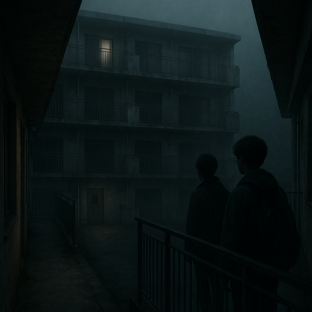 マンションでの出来事のイメージ