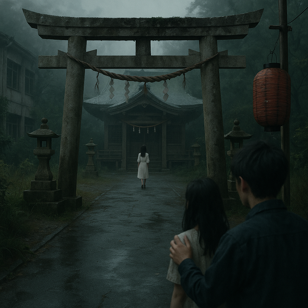不気味な神社の話のイメージ
