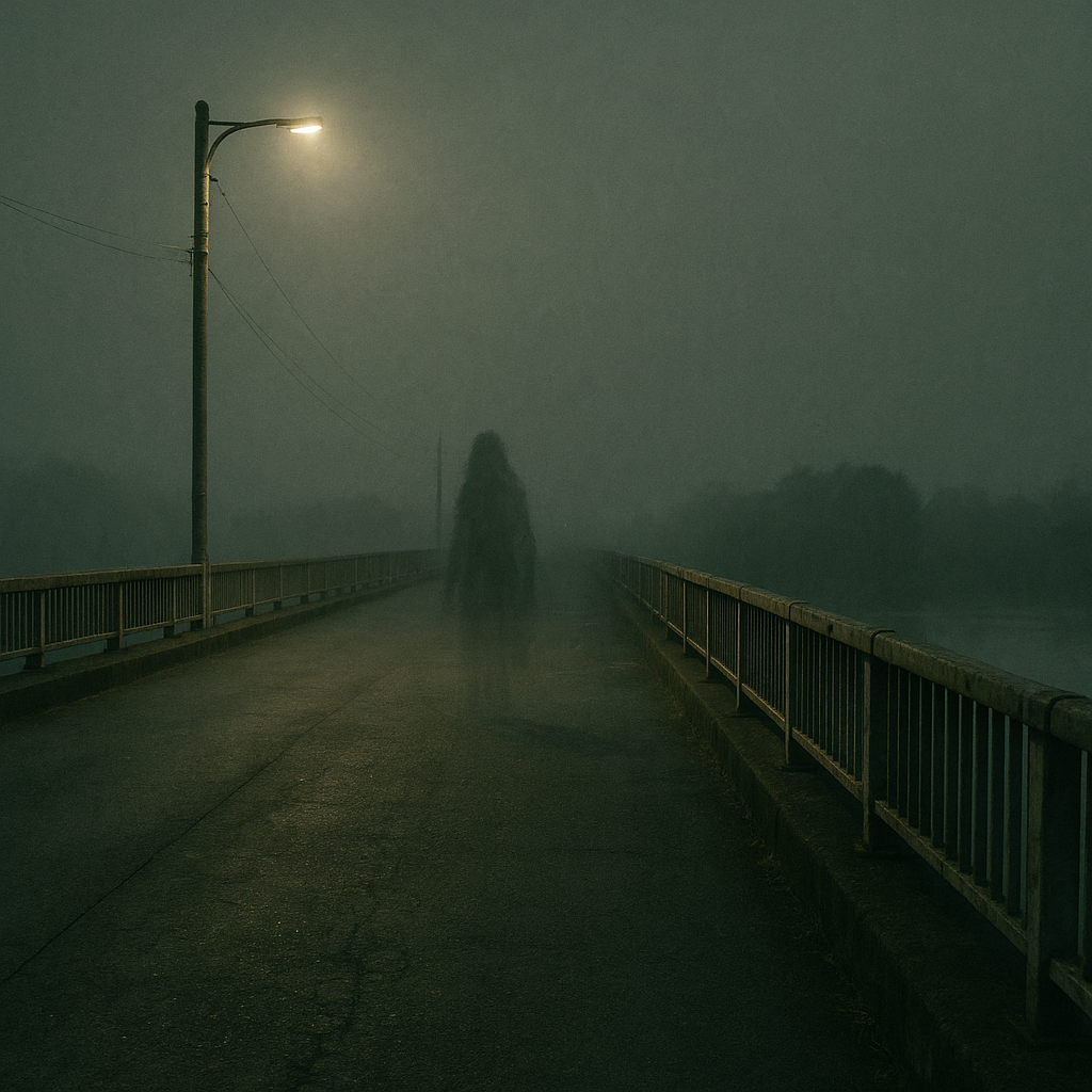 実話体験　橋の上にてのイメージ