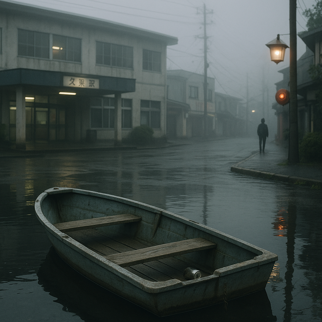 大○池の話③明らかに変な感じのイメージ