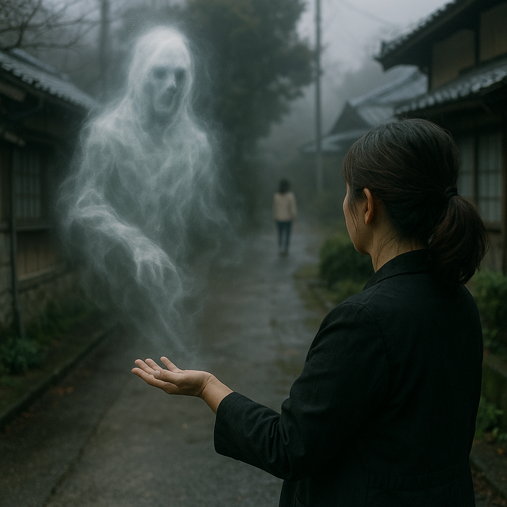 霊を操る人のイメージ