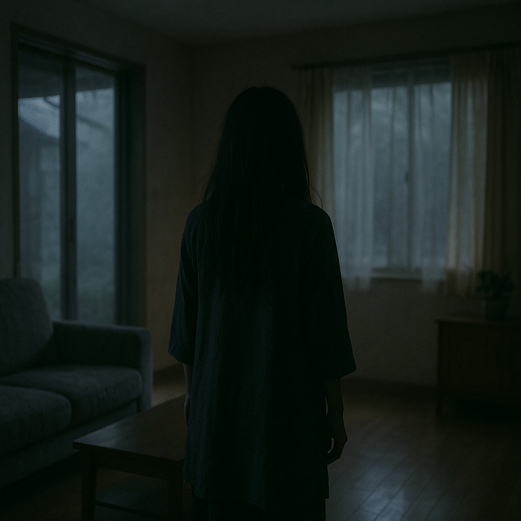 黒髪の女のイメージ