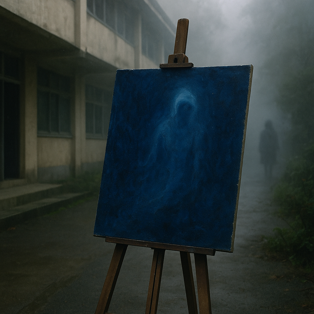 青い絵のイメージ