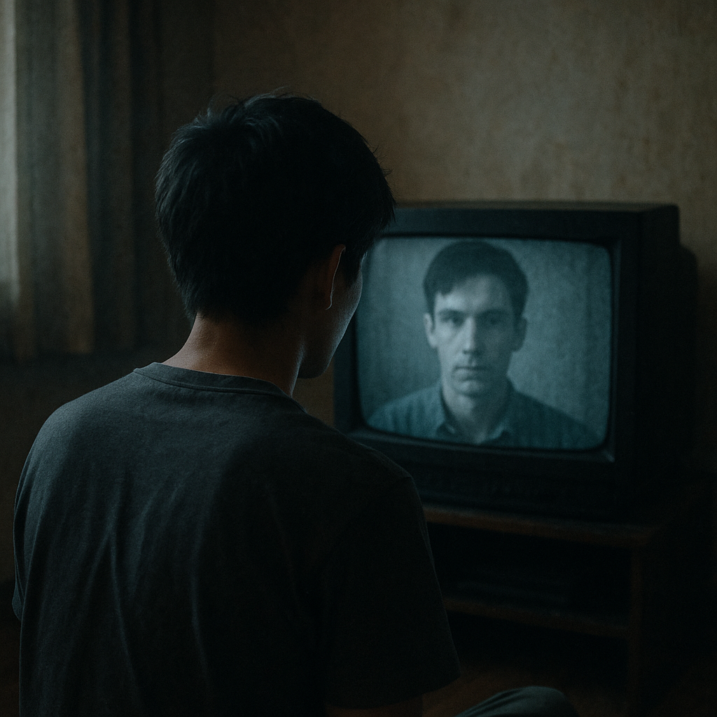 テレビの向こうの彼のイメージ