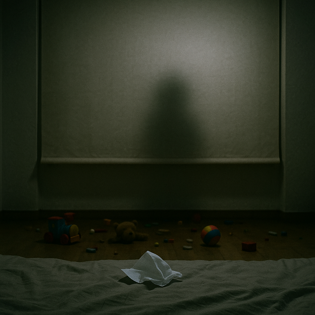 ロールカーテンの裏側…のイメージ