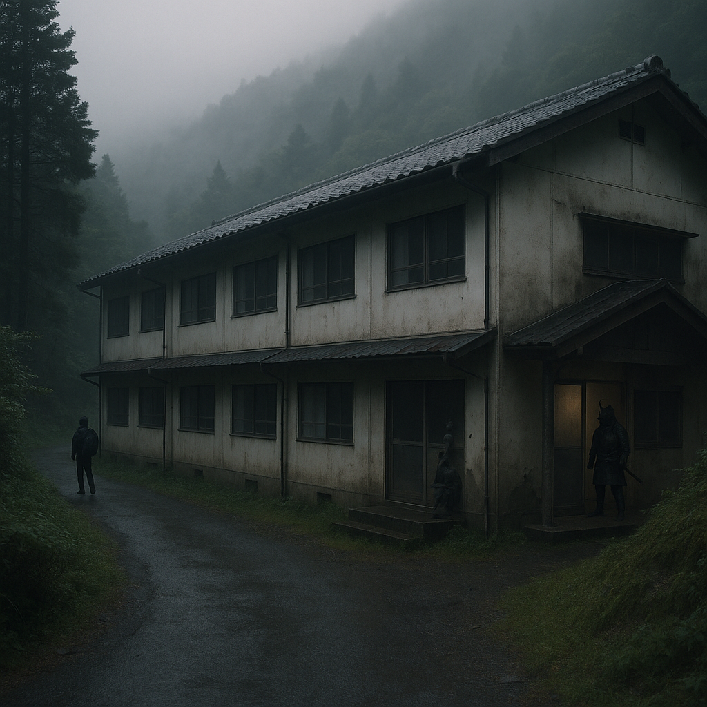 山の中の寮でのイメージ