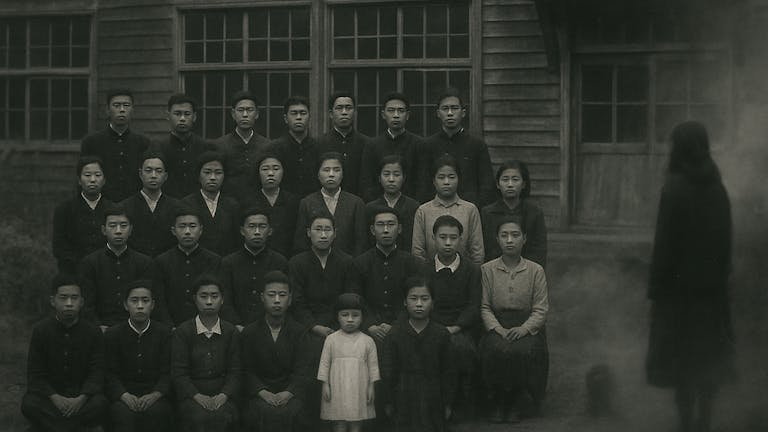 旧校舎の心霊写真