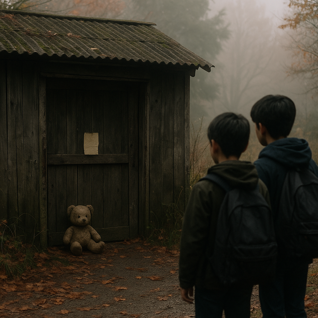 家の裏の呪いのイメージ