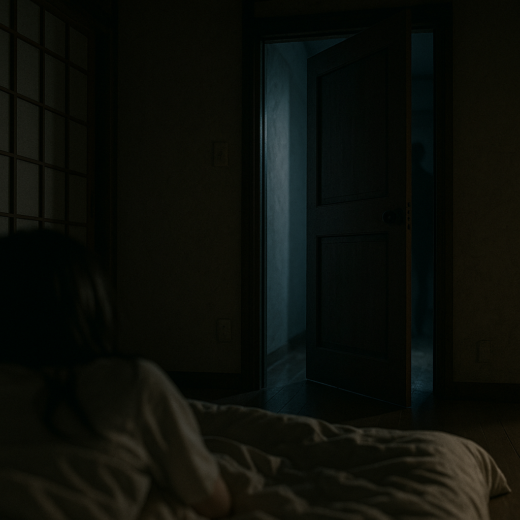 意味が分かると怖い話「まだ誰かいる」のイメージ