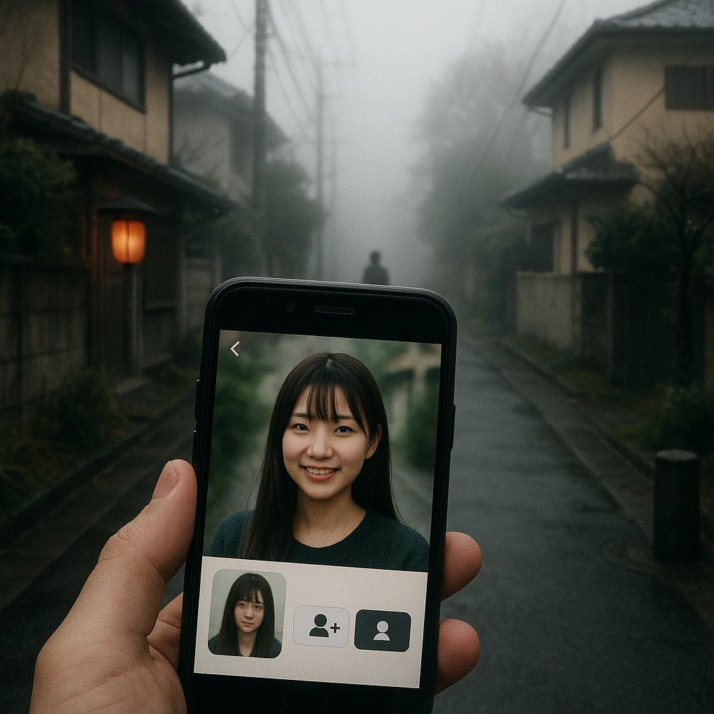 SNSで出会った素敵な女の子は、俺の顔を知ったあとのイメージ