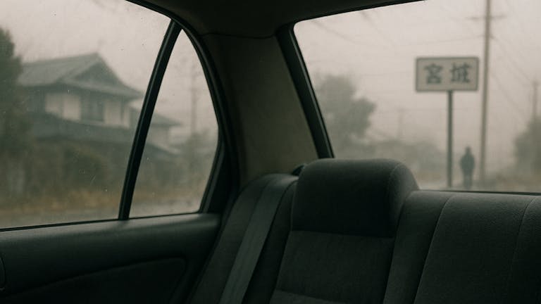 後部座席のチョコレート