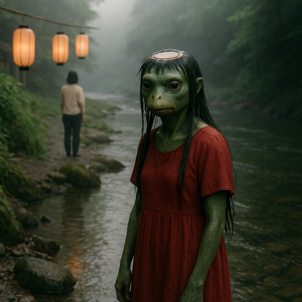 女のような河童のイメージ