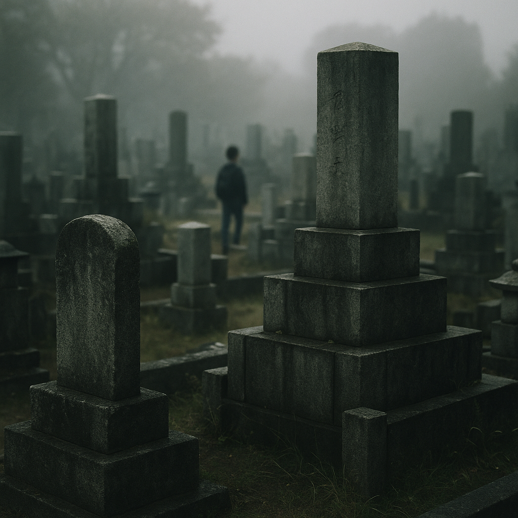 墓地の声の主のイメージ