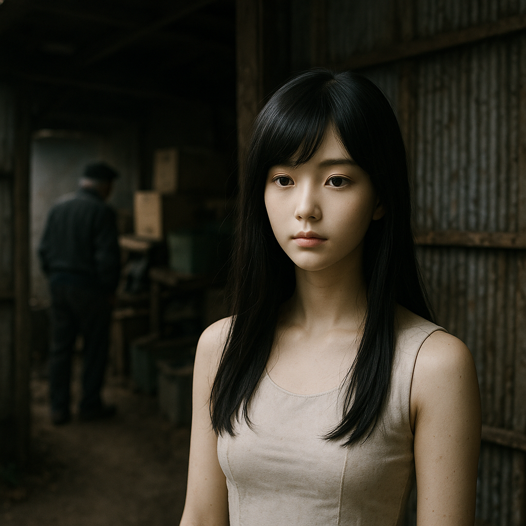 黒髪の美少女マネキンに恋したのイメージ