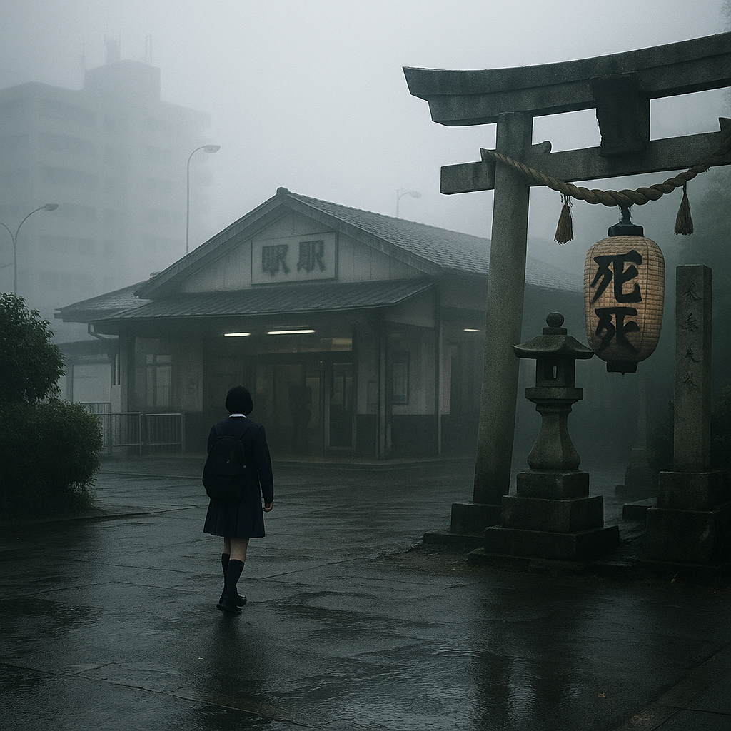 駅前にてのイメージ