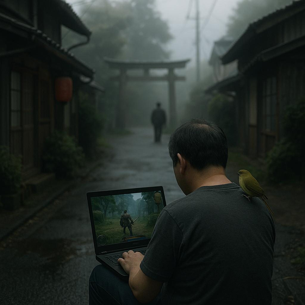 ゲームの裏側の話のイメージ