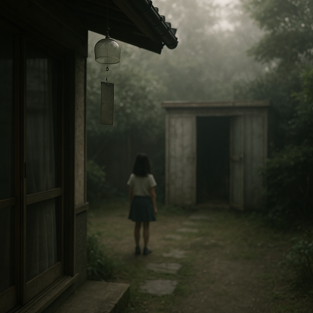 庭の影の話のイメージ