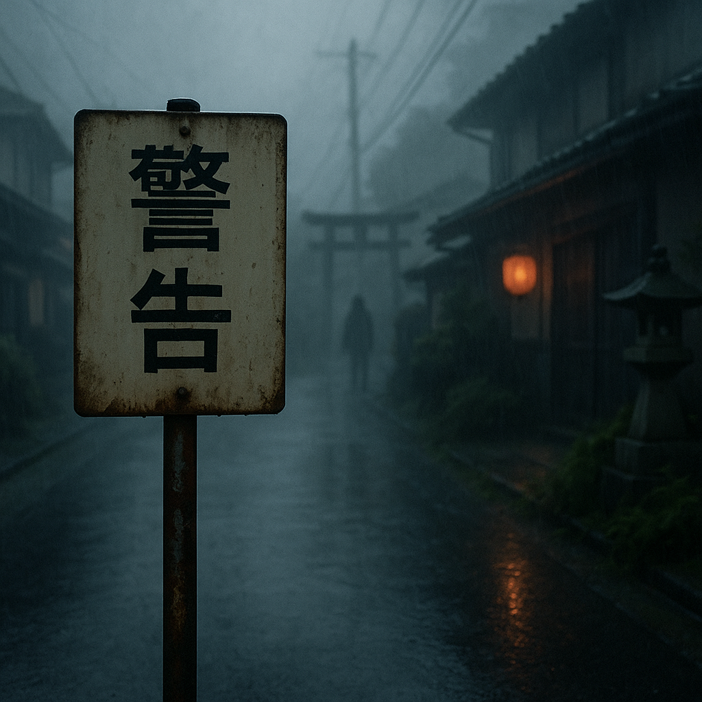 これは私からの警告ですのイメージ