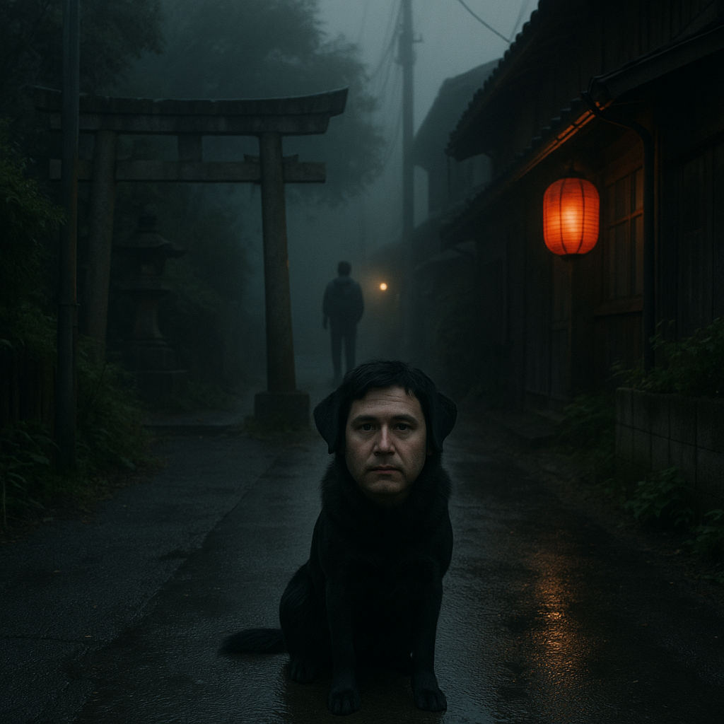 夜の影の話のイメージ