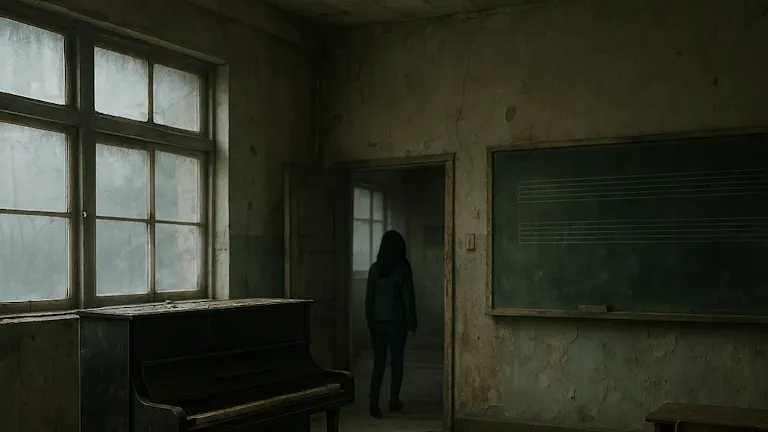 廃校での肝試し④(そして、音楽室へ)