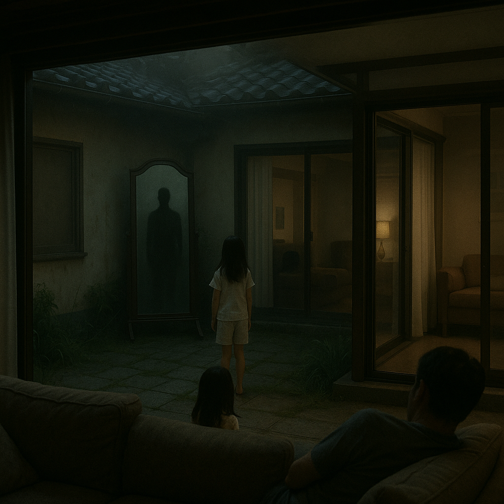 中庭からのイメージ