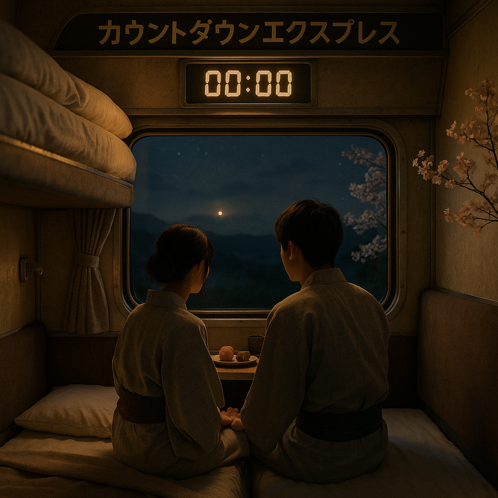 カウントダウンの終わり。寝台特急の中で・・のイメージ