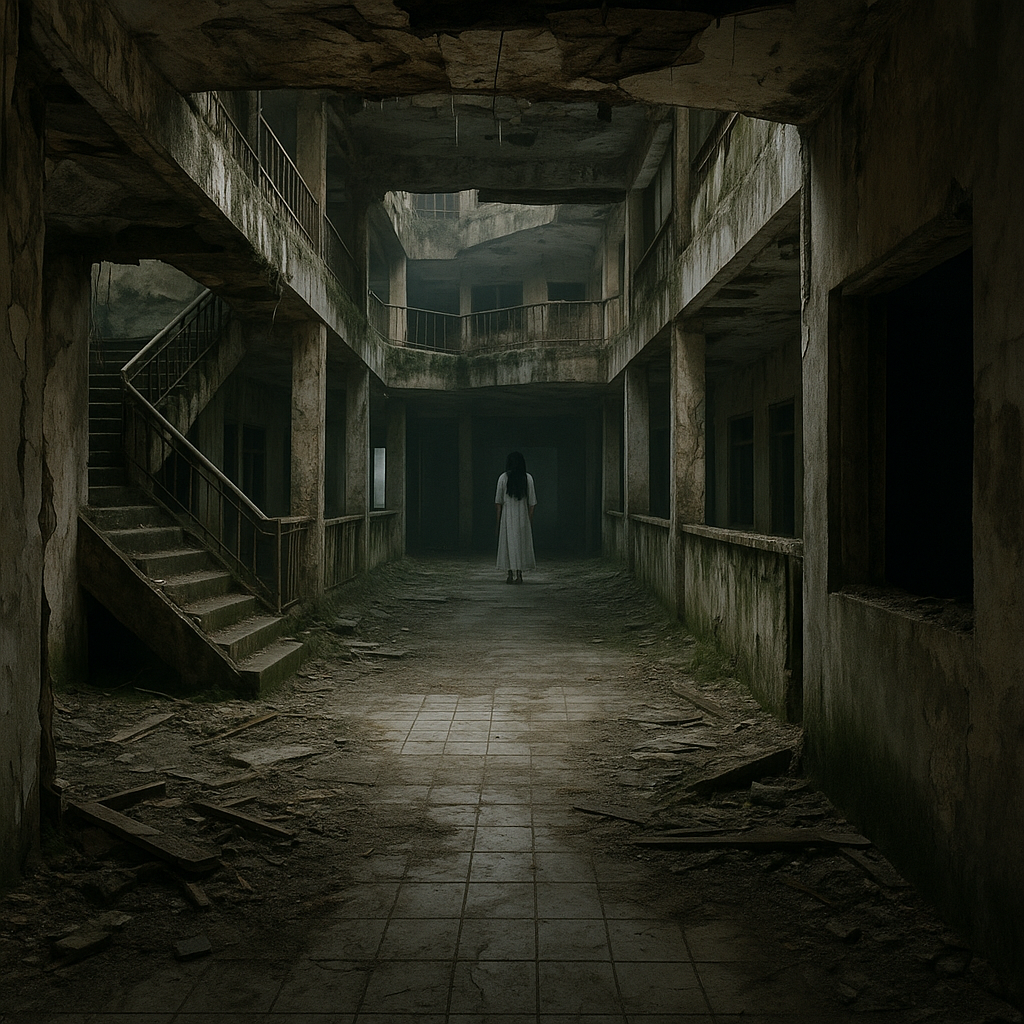 廃墟の女のイメージ