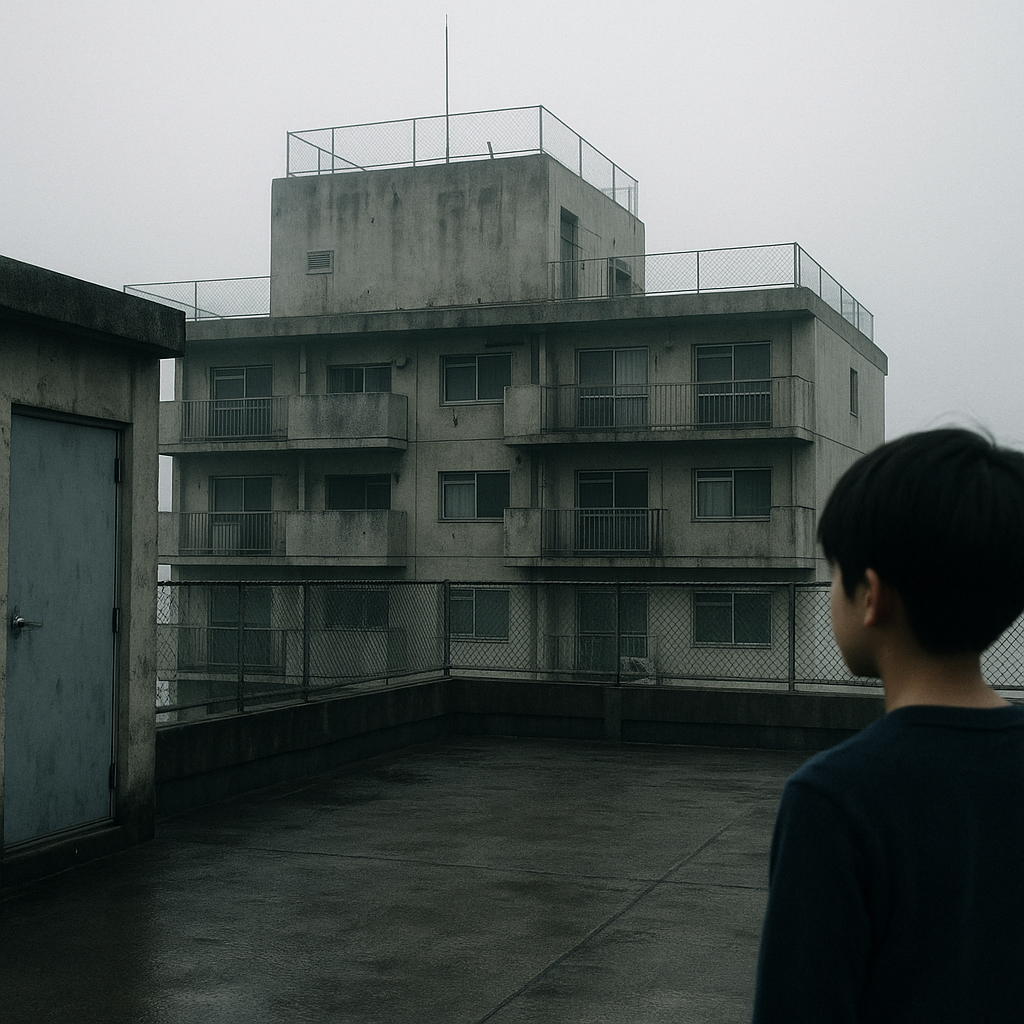 マンションの屋上のイメージ