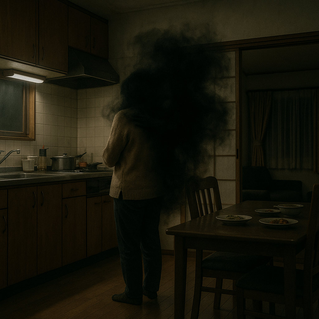 黒いもやのイメージ