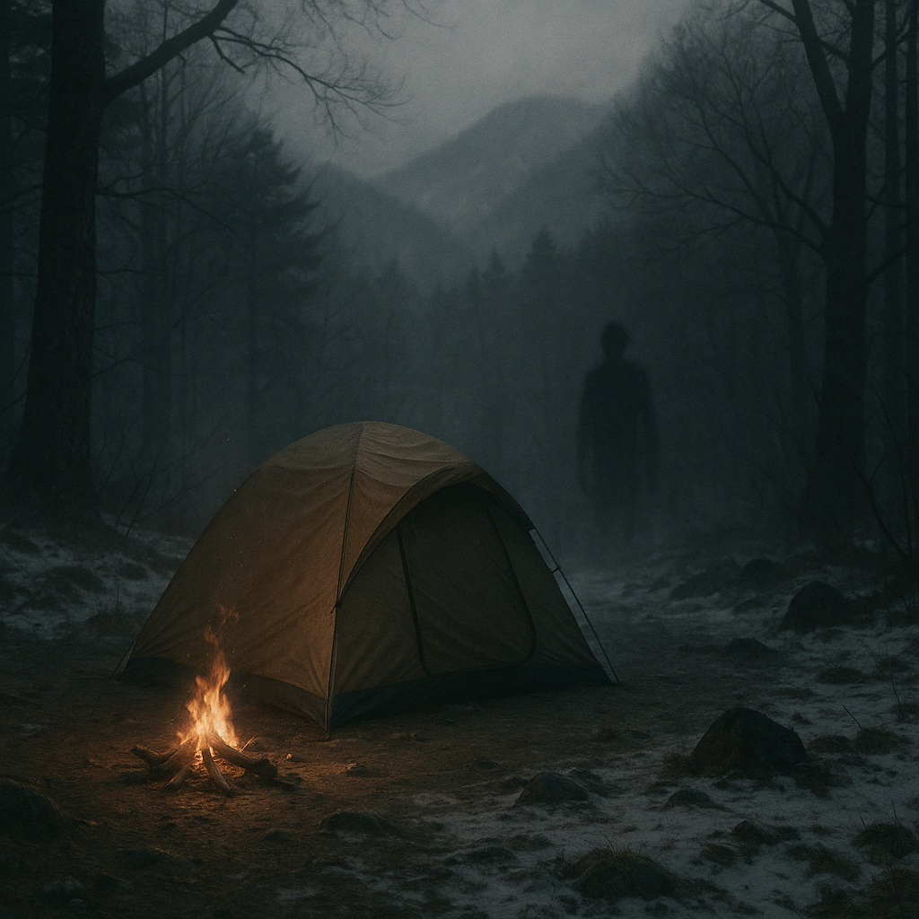 山の奥の囁きの話のイメージ