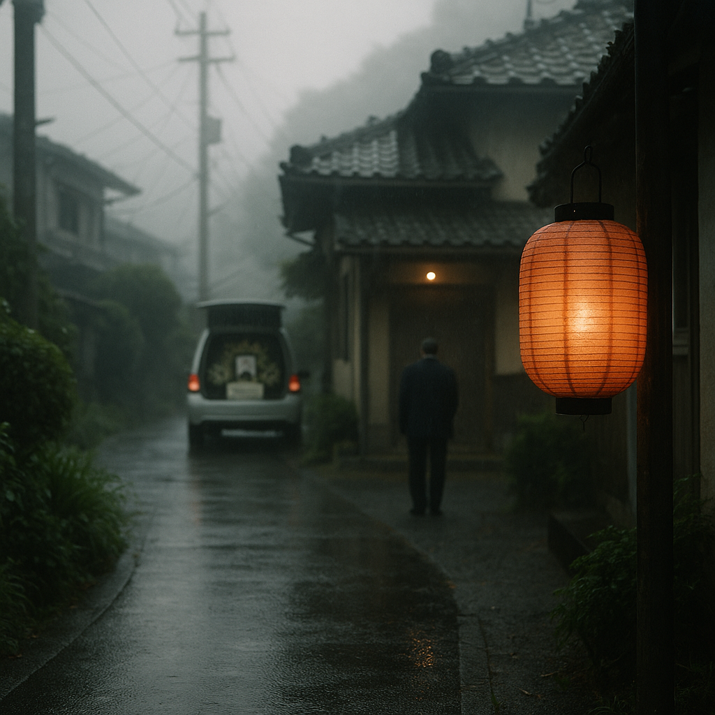 私のお爺ちゃんが亡くなった時のイメージ