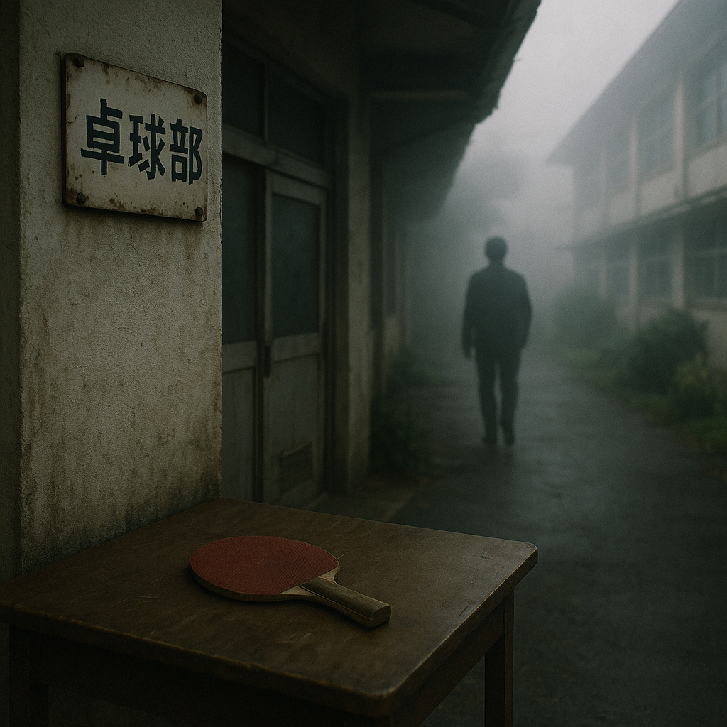 卓球部の影のイメージ