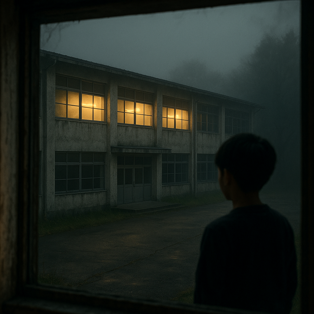 向かい側の校舎